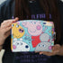 Personalized Cartoon Printed Neck Pillow with Box Pouch Combo for Kids